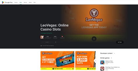 leovegas mobile|LeoVegas: Real Money Casino 17+ .